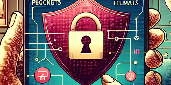 A digital environment showcasing safe adult content sharing on a smartphone, surrounded by a cozy living room atmosphere.